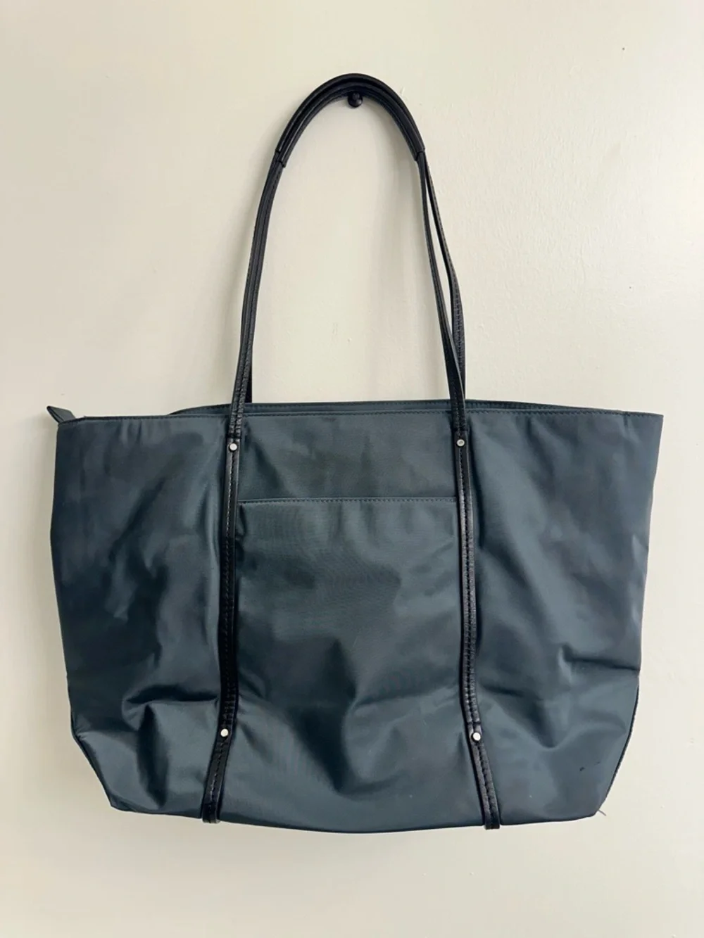 Tumi Voyager Zip Tope Gray and Black Nylon Tote - Picture 3 of 8